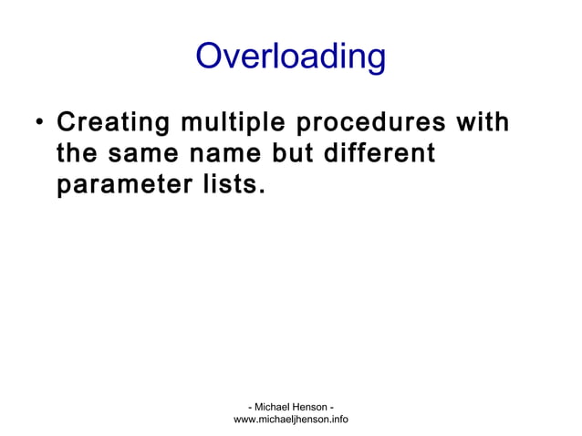 Programming Terminology | PPT
