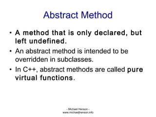 Undefined Abstract Programming Terminology | PPT