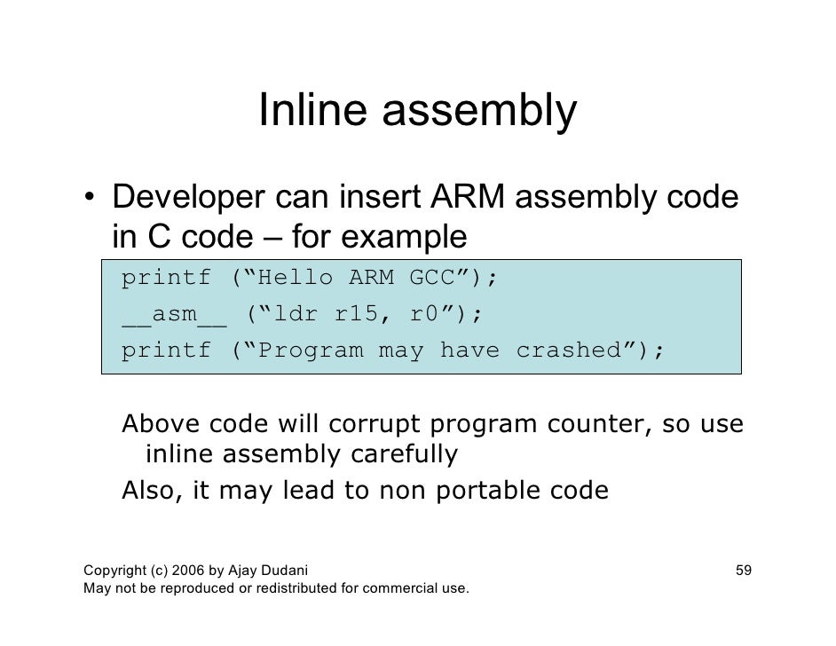 Assembly code arm space Assembly code arm space picture