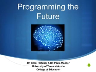 Programming the future v2 | PPTX | Secondary Education | Education
