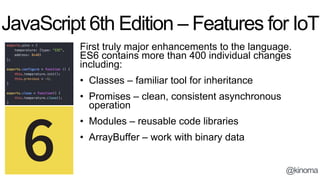 Programming for the Internet of Things | PPTX