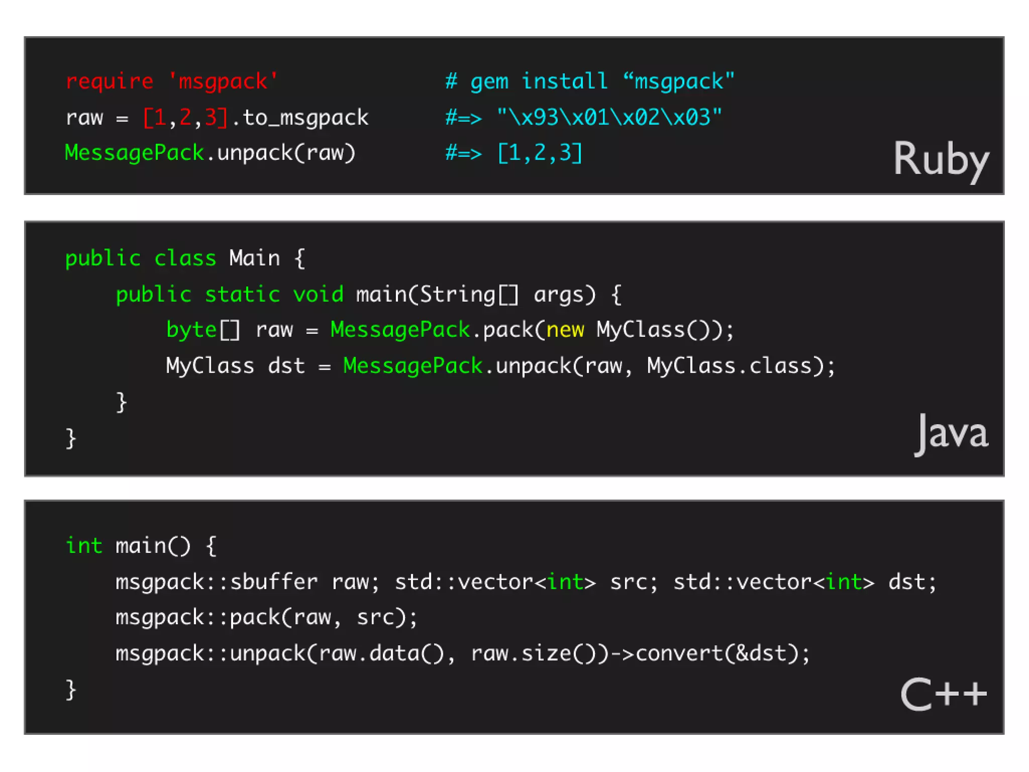 Programming Tools and Techniques #369 - The MessagePack Project