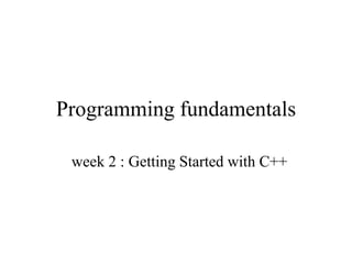 programming week 2.ppt