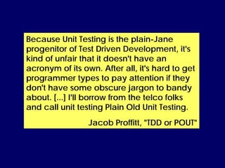 Programming with GUTs