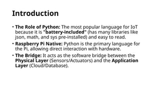 Programming with Python involves writing clear, readable code to solve ...
