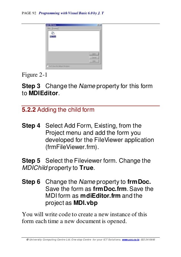 visual basic code example visual basic code example