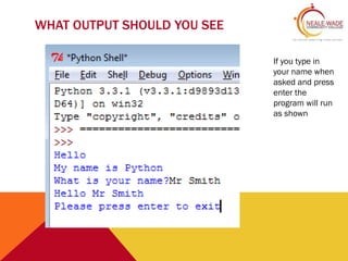 Programming Variables | PPT image.