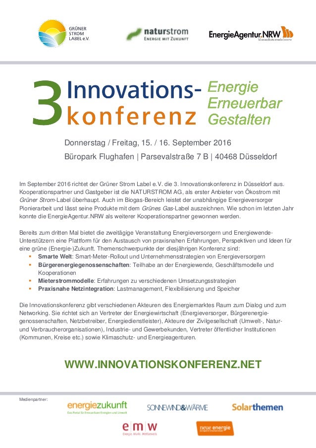 3 Innovationskonferenz 16 Programm