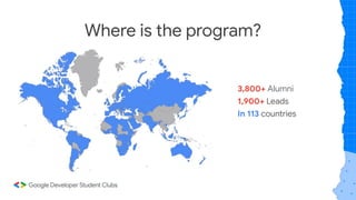 3,800+ Alumni
1,900+ Leads
In 113 countries
Where is the program?
 