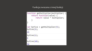 Funkcja zwracana z innej funkcji
 
