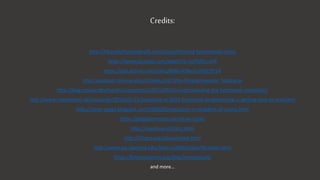 Credits:
http://fsharpforfunandprofit.com/posts/thinking-functionally-intro/
https://www.youtube.com/watch?v=1zj7M1LnJV4
https://gist.github.com/staltz/868e7e9bc2a7b8c1f754
http://wazniak.mimuw.edu.pl/index.php?title=Programowanie_funkcyjne
http://blog.reactandbethankful.com/posts/2015/09/15/understanding-the-functional-revolution/
http://www.mpscholten.de/javascript/2016/01/15/javascript-in-2016-functional-programming-is-getting-here-to-stay.html
http://steve-yegge.blogspot.com/2006/03/execution-in-kingdom-of-nouns.html
https://glebbahmutov.com/draw-cycle/
http://reactivex.io/intro.html
http://fsharp.org/about/index.html
http://www.scs.stanford.edu/16wi-cs240h/slides/fb-slides.html
https://brianmckenna.org/blog/howtostopfp
and more…
 