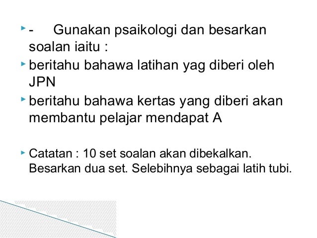 Program pemantapan mata pelajaran sejarah