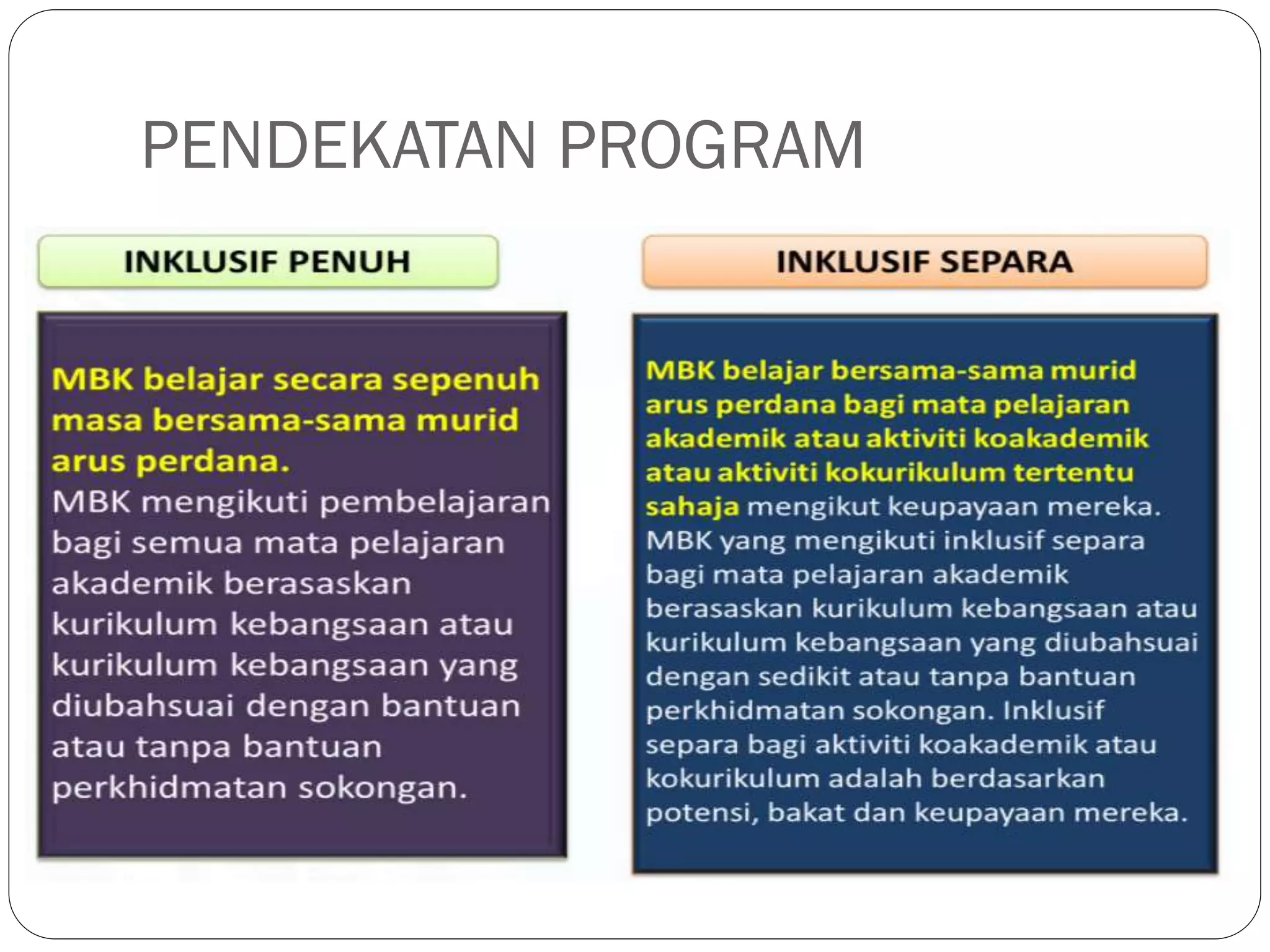 Program pendidikan inklusif (ppi) KPM | PPTX