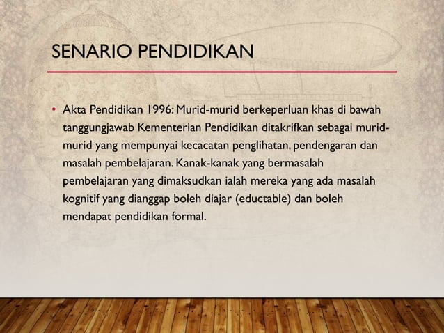 Program pendidikan khas integrasi KPM