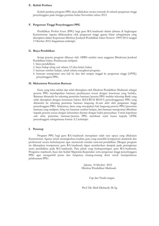 Program pendidikan profesi guru (ppg) | PDF