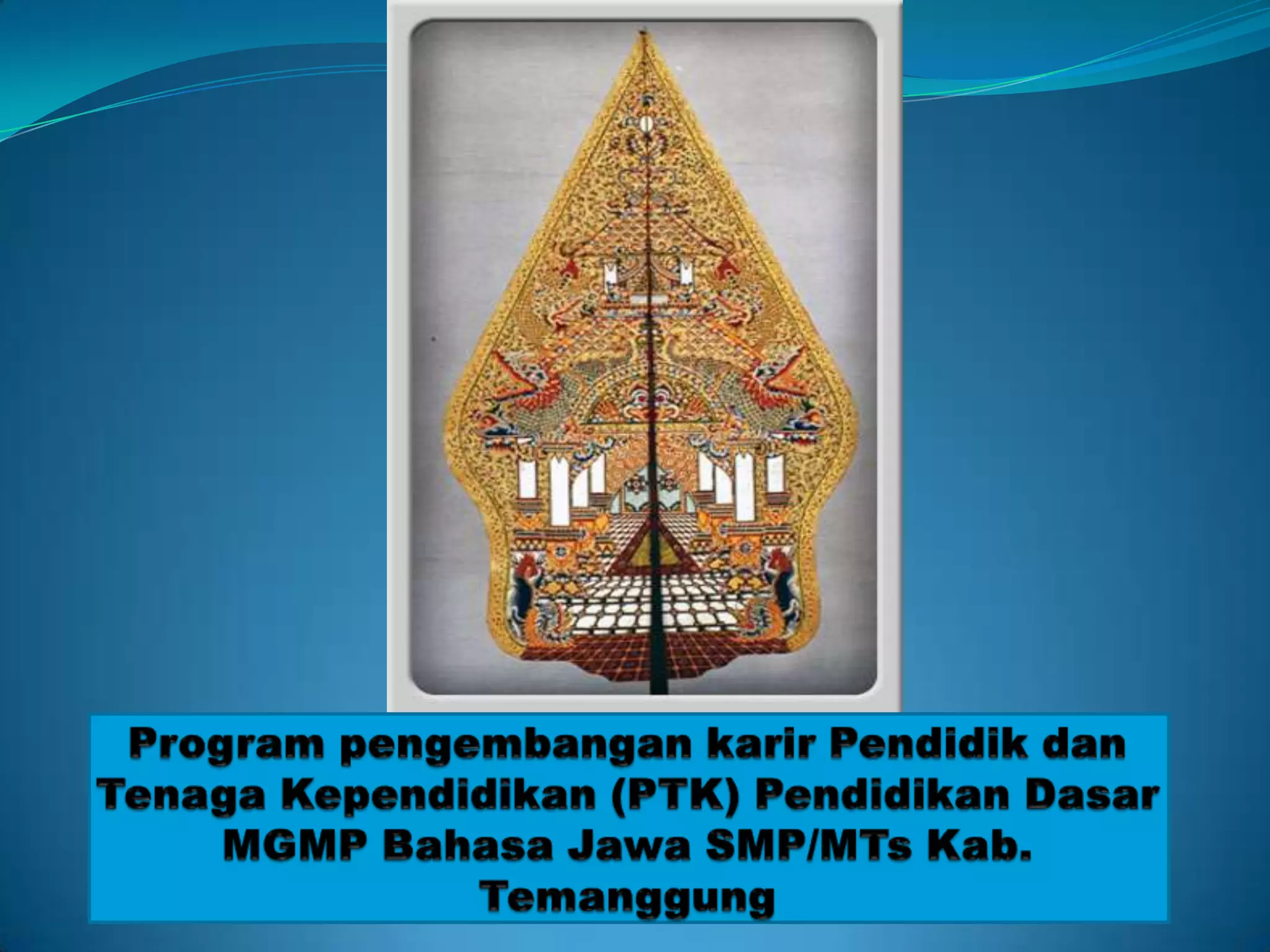 Program pengembangan karir pendidik dan tenaga kependidikan ( | PPTX