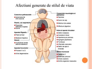 Afectiuni generate de stilul de viata
 