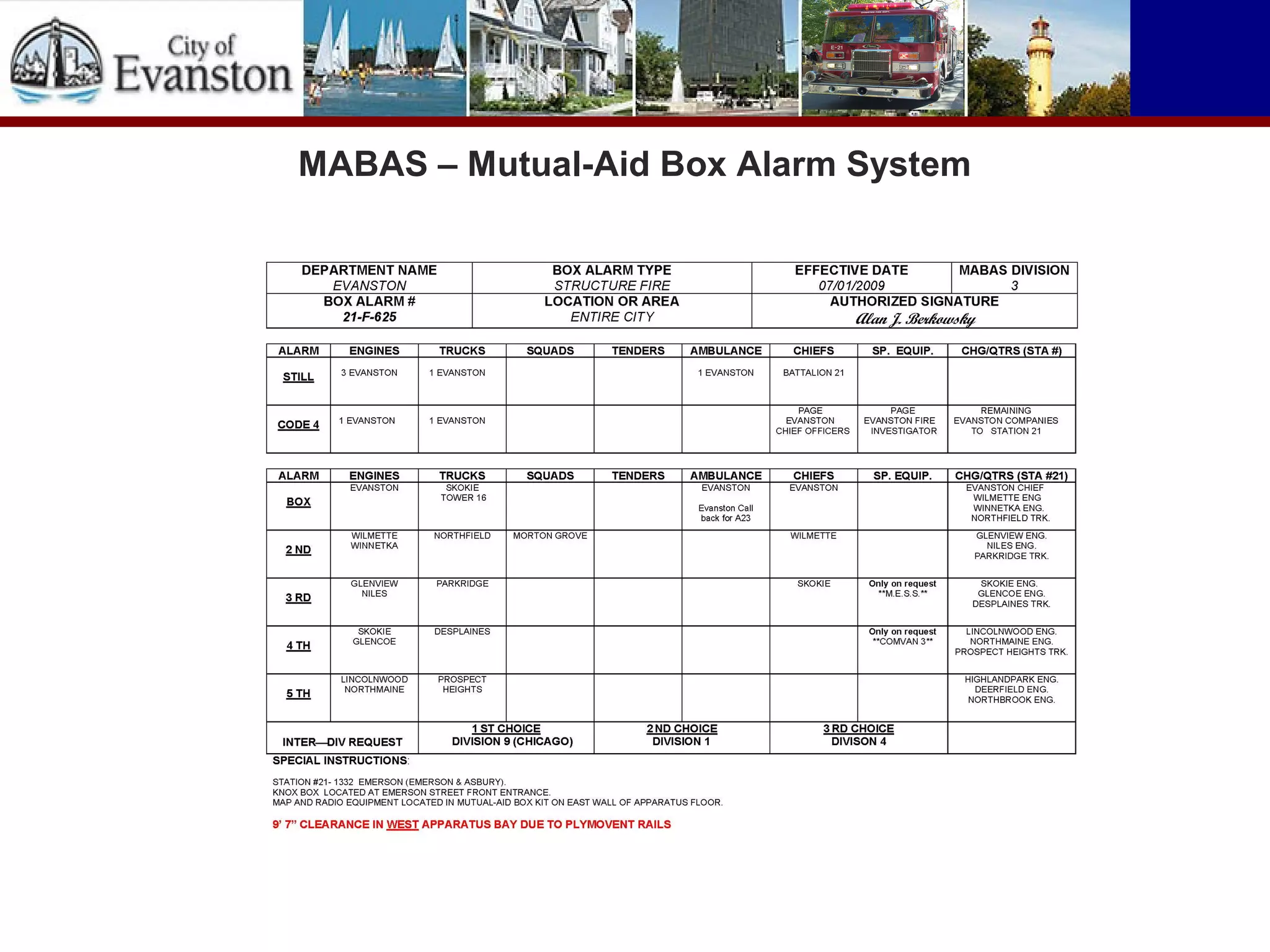 MABAS – Mutual-Aid Box Alarm System
 