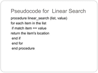 Searching | PPT