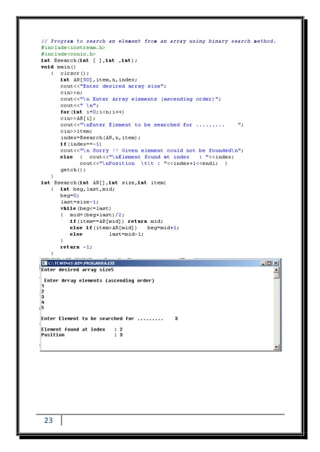 practical file for class 12 C++
