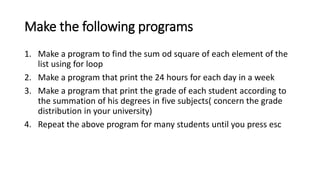 programs+ifelse&+for.pptx