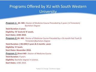 South Western University (SWU)