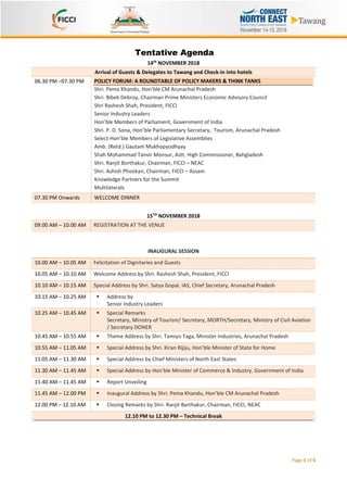 Connect North East 2018 Program structure | PDF