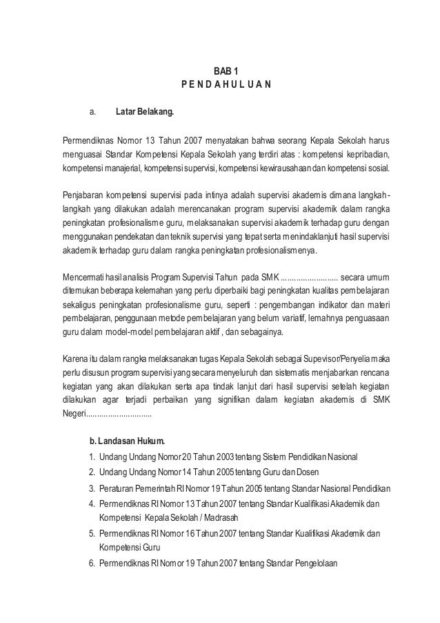 Download Program Supervisi Pembelajaran Tahun Pelajaran 2017-2018 Download Program Supervisi Pembelajaran Tahun Pelajaran 2017-2018