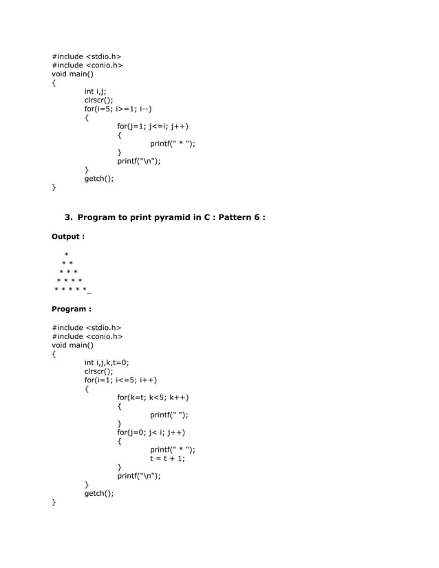Programming in C | PDF