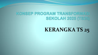 KERANGKA TS 25
 