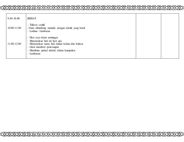 Kertas Kerja Program Transisi Dan Guru Penyayang