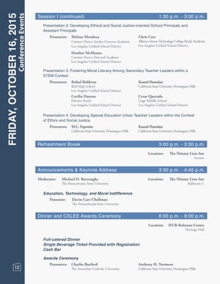 Values and Leadership Conference Program v1.6 | PDF