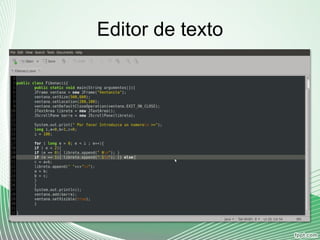 Editor de texto 