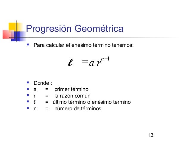 Progresiones