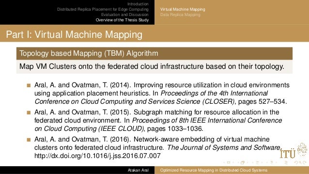 Distributed computing thesis