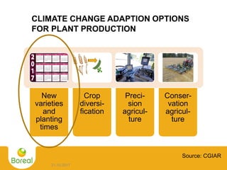 Progresses and challenges for breeding climate resilient crop cultivars ...