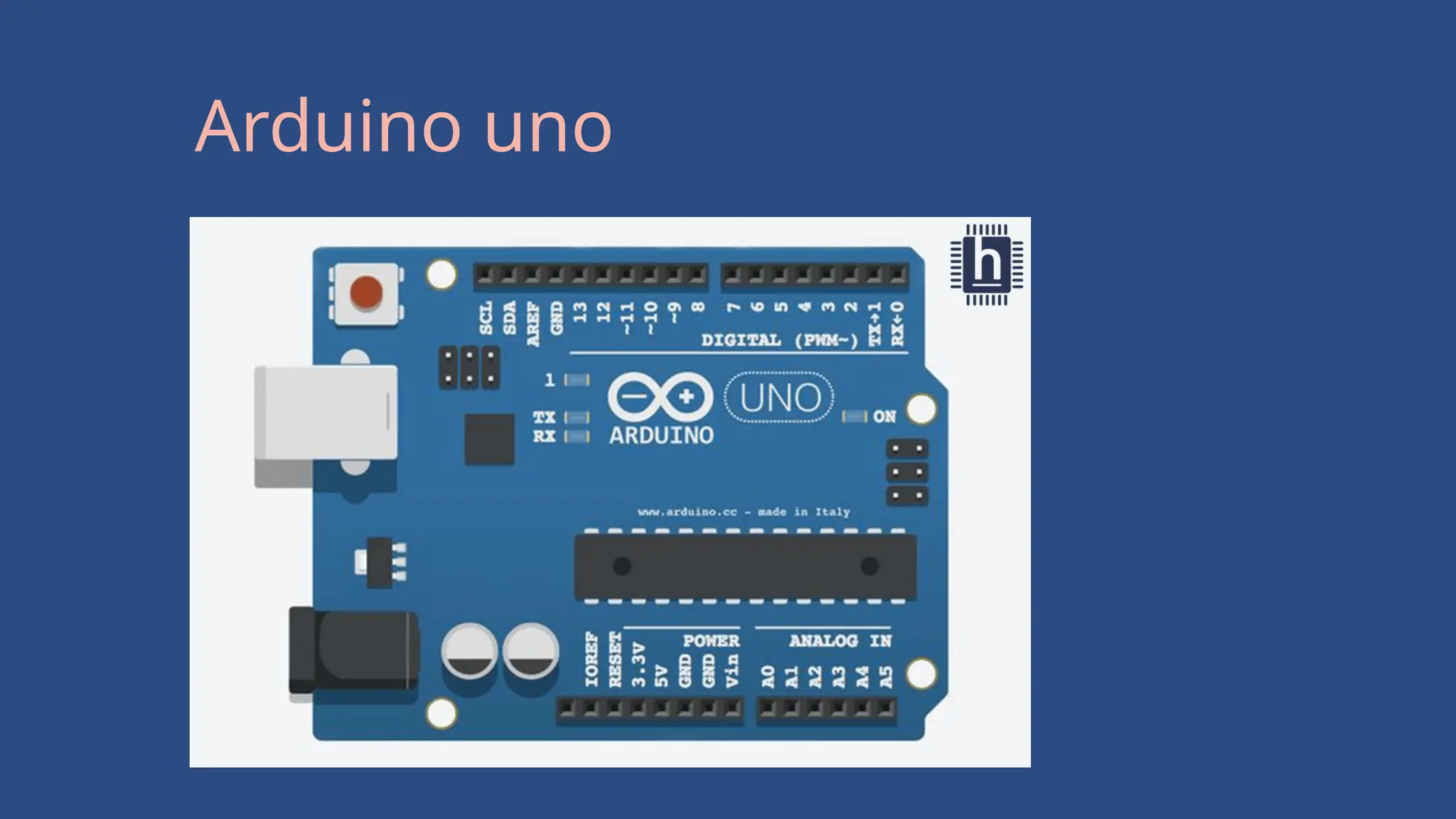 Arduino uno
 