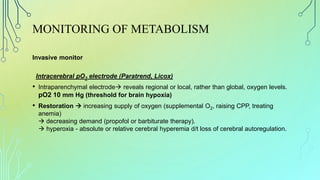 Pbo2 Licox Brain Progress in neuroanesthesia | PPTX