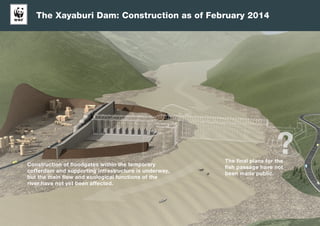 Progression and impacts of xayaburi dam construction