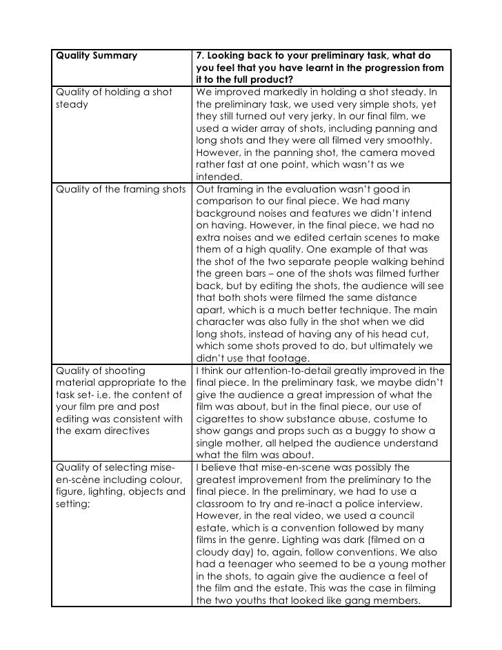 Progressive Evaluation