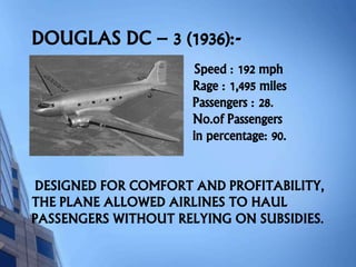 Progression of Models of Airplanes | PPTX