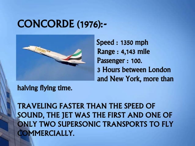 Progression of Models of Airplanes | PPTX