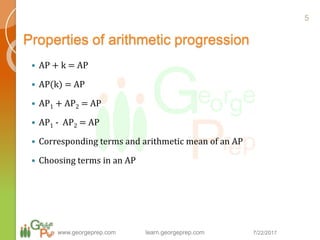 Progressions | PPTX