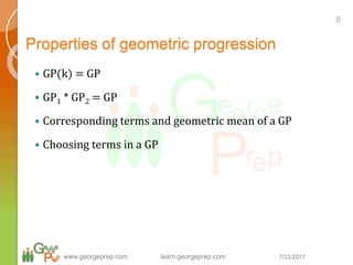 Progressions | PPTX