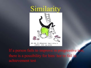 Progressive and achievement test copy | PPTX