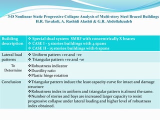 Progressive collapse analysis | PDF