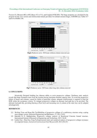 Progressive collapse analysis of a reinforced concrete frame building | PDF