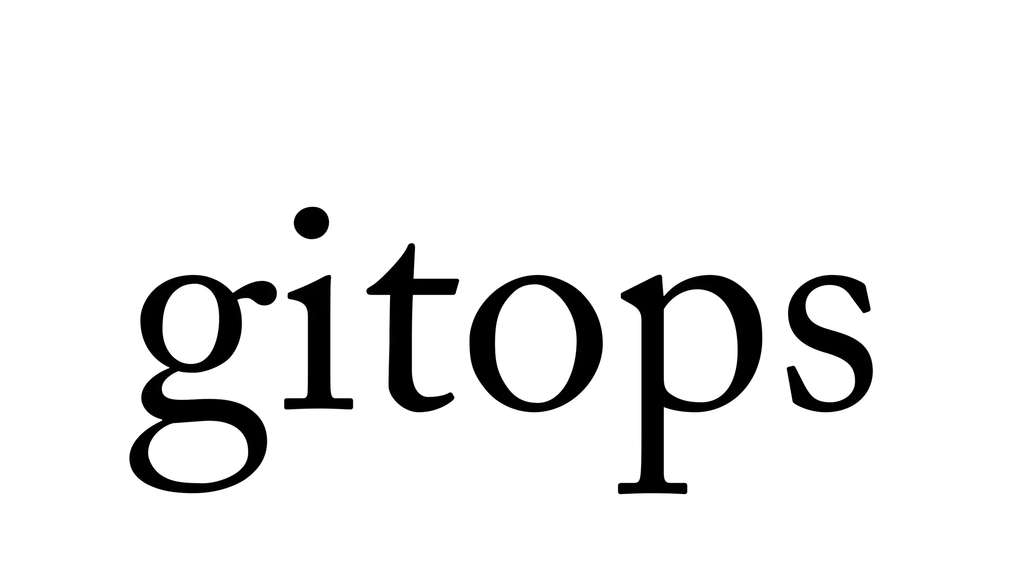 gitops
 