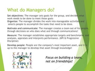 Progressive Manager Material Progressive Disciplinary - Managers - TRAINING - v1.ppt