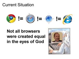 Progressive enhancement - Bridging the gap between CSS2 and CSS3 | PPT